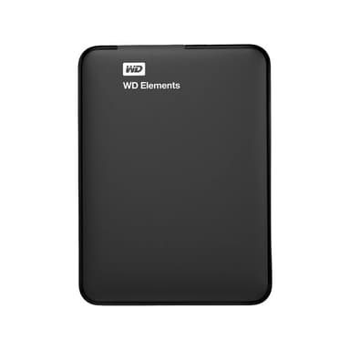 هارد اکسترنال وسترن دیجیتال مدل Elements ظرفیت یک ترابایت دارای رابط USB Type-A 3.0